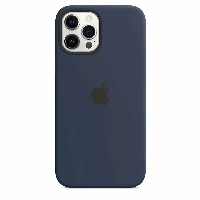 Iphone 12 Pro Max Silicone Case, Deep Navy, синий