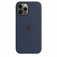 Iphone 12 Pro Max Silicone Case, Deep Navy, синий
