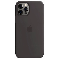 Чехол Iphone 12 Pro Max Silicone Case, Black, черный