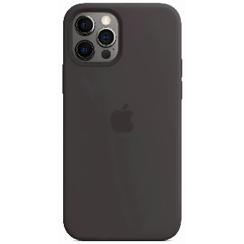 Чехол Iphone 12 Pro Max Silicone Case, Black, черный
