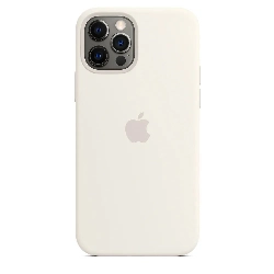Чехол Iphone 12 Pro Max Silicone Case, White, белый