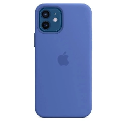 Чехол Iphone 12 /12 Pro Silicone Case, Capri Blue, голубой
