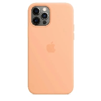 Iphone 12 /12 Pro Silicone Case, Cantaloupe, оранжевый