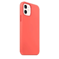 Iphone 12 /12 Pro Silicone Case, Pink Citrus, розовый