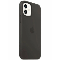  Iphone 12 /12 Pro Silicone Case, Black, черный