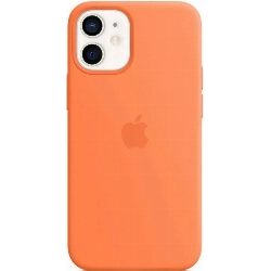 Чехол Iphone 12 mini Silicone Case, Kumquat, оранжевый
