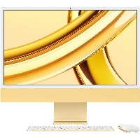 Моноблок Apple iMac 24 2023 Z19F000DD, 4480x2520, Apple M3, RAM 24 ГБ, SSD 1024 ГБ, 8-core CPU, 10-core GPU, MacOS, Yellow, желтый