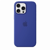 Iphone 16 Pro Silicone Case Ultramarine , синий