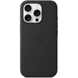 Чехол Iphone 16 Pro Silicone Case, Black