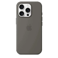 Iphone 16 Pro Silicone Case, Stone Gray, серый