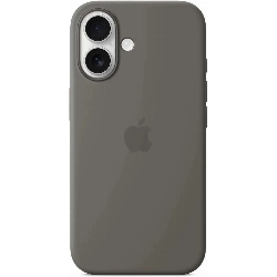 Чехол Iphone 16 Silicone Case, Stone Gray, серый