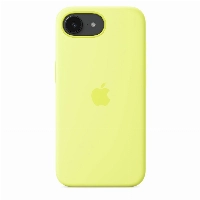Iphone 16e Silicone Case, Neon Yellow, неоновый желтый