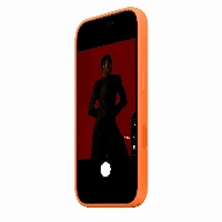 Apple Silicone Case Series with MagSafe/Camera Control для iPhone 17 Pro, Orange, оранжевый