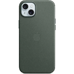 Чехол Apple iPhone 15 Plus FineWoven Case MagSafe, Evergreen, зеленый