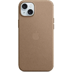 Чехол Apple iPhone 15 Plus FineWoven Case MagSafe, Taupe, коричневый