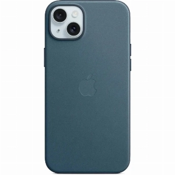 Чехол Apple iPhone 15 Plus FineWoven Case MagSafe, Pacific Blue, синий