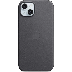 Чехол Apple iPhone 15 Plus FineWoven Case MagSafe, Black, черный