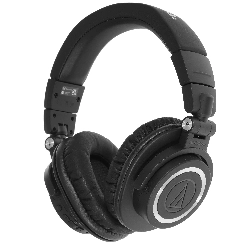 Беспроводные/проводные наушники Audio-Technica ATH-M50XBT2, Black, черный