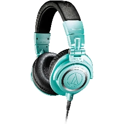 Проводные наушники Audio-Technica ATH-M50X, Ice Blue, голубой
