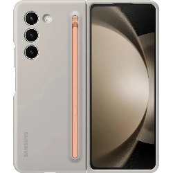 Чехол Samsung Galaxy Z Fold5 Slim S Pen Case, Sand, бежевый