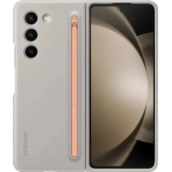Чехол Samsung Galaxy Z Fold5 Slim S Pen Case, Sand, бежевый