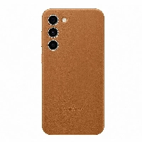 Samsung Galaxy S23 Leather Case, Brown, коричневый