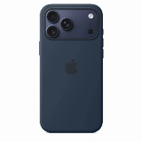 Apple iPhone 17 Pro Max Silicone Case, Midnight, темно-синий