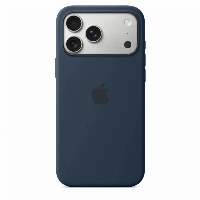 Apple iPhone 17 Pro Max Silicone Case, Midnight, темно-синий