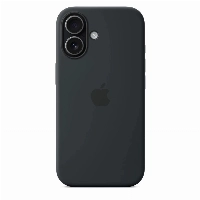 Apple iPhone 17 Silicone Case, Black, черный