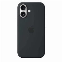 Apple iPhone 17 Silicone Case, Black, черный
