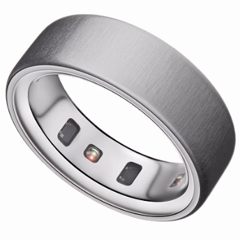 Умное кольцо Oura Ring 4, Brushed Silver, матовое серебро, размер 7