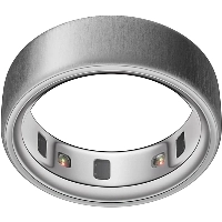 Oura Ring 4, Brushed Silver, матовое серебро, размер 7