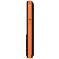 Сотовый телефон Philips Xenium X300, Black/Orange, черный/оранжевый