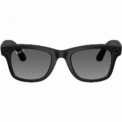 Смарт очки Ray Ban Wayfarer Matte Black/Polarized Graphite Gradient, Size 50 (M), RW4012