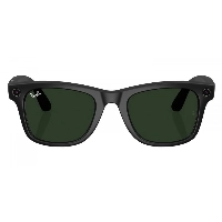 Ray Ban Wayfarer 601/7153 GEN2 Mate Black/ G15 Green Size 53(L), RW4012