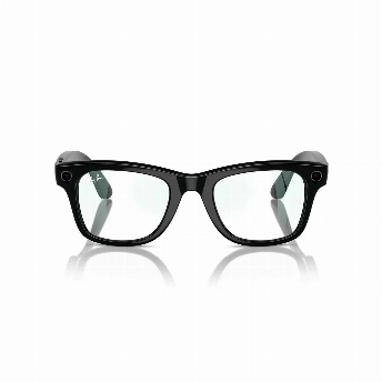 Смарт очки RayBan Wayfarer Shiny Black/ Clear Size 53, RW4008 