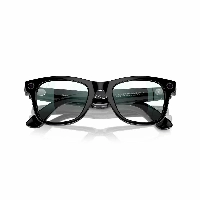 RayBan Wayfarer Shiny Black/ Clear Size 53, RW4008 
