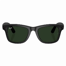 Смарт очки RayBan Wayfarer Matte Black/ Tranz Graphit Green Size 53, RW4008 
