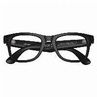 RayBan Wayfarer Matte Black/ Tranz Graphit Green Size 53, RW4008 