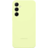 Samsung Galaxy A55 Silicone Case, Lime, желтый