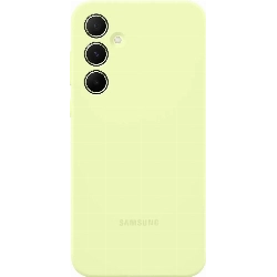 Чехол Samsung Galaxy A55 Silicone Case, Lime, желтый