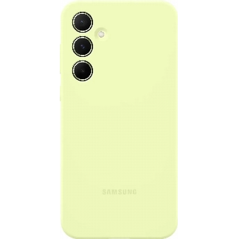 Чехол Samsung Galaxy A55 Silicone Case, Lime, желтый