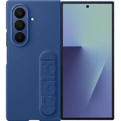 Чехол Samsung Galaxy Fold 7 Silicone Case, Blue, синий