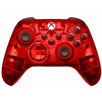 Геймпад Microsoft Xbox Pulse Cipher, красный/прозрачный