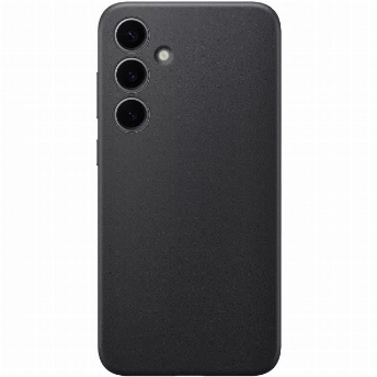 Чехол Samsung Galaxy S24+ Vegan Leather Case, Black, черный