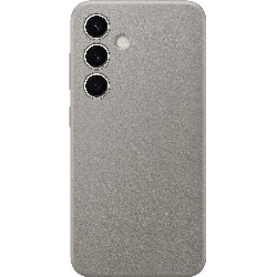 Чехол Samsung Galaxy S24 Vegan Leather Case, Grey, серый