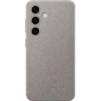 Чехол Samsung Galaxy S24 Vegan Leather Case, Grey, серый