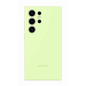 Чехол Samsung Galaxy S24 Ultra Silicone Case, Green, зелёный