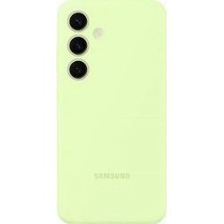 Чехол Samsung Galaxy S24+ Silicone Case, Green, зелёный