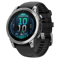 Умные часы Garmin Fenix E, 47 мм, Amoled Stainless Steel/Black